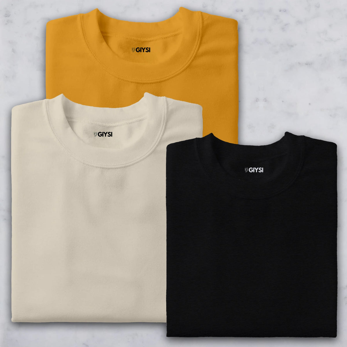 Combo Pack Round Neck T-shirts