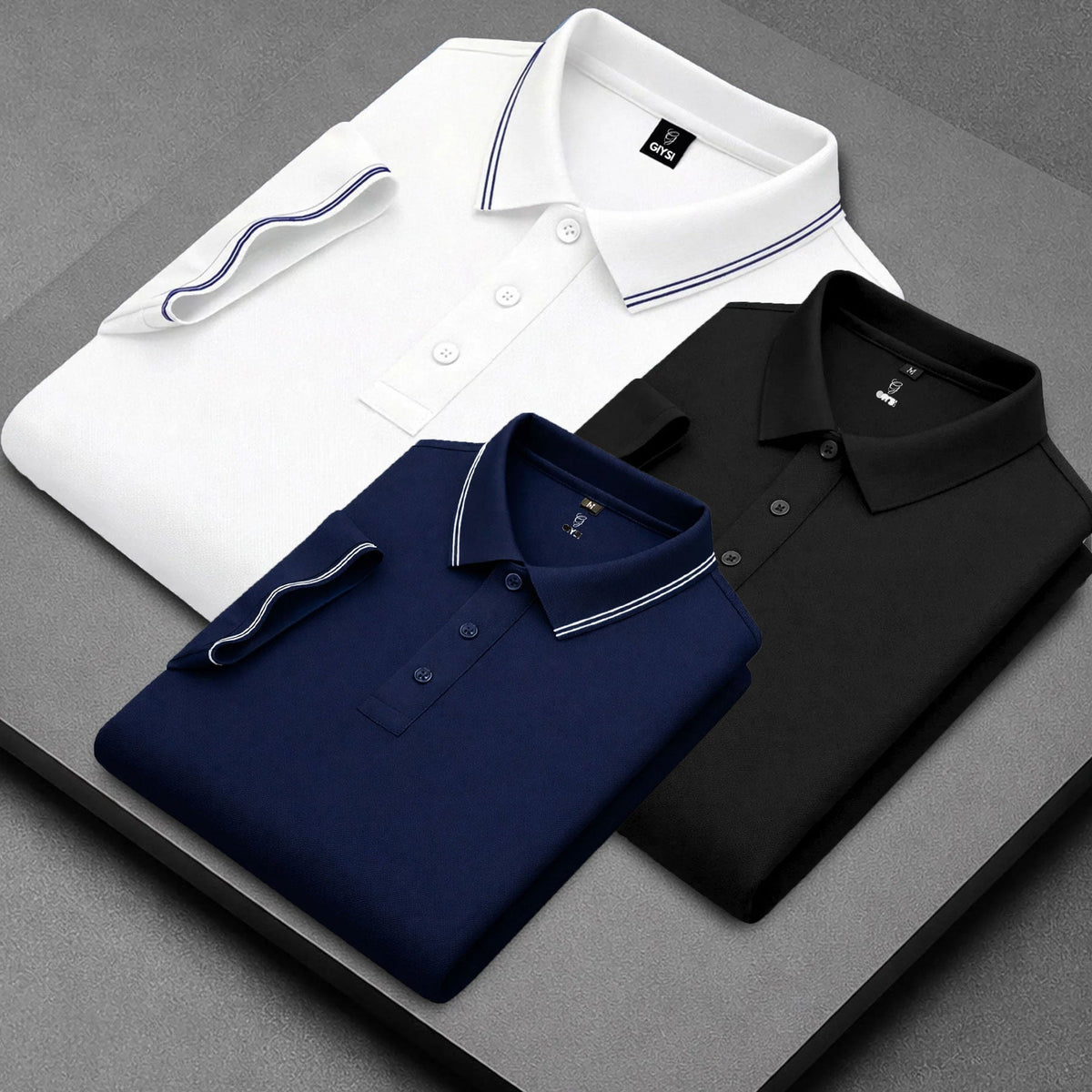 Men’s Cotton Polo T-Shirt Combo (Pack of 3)