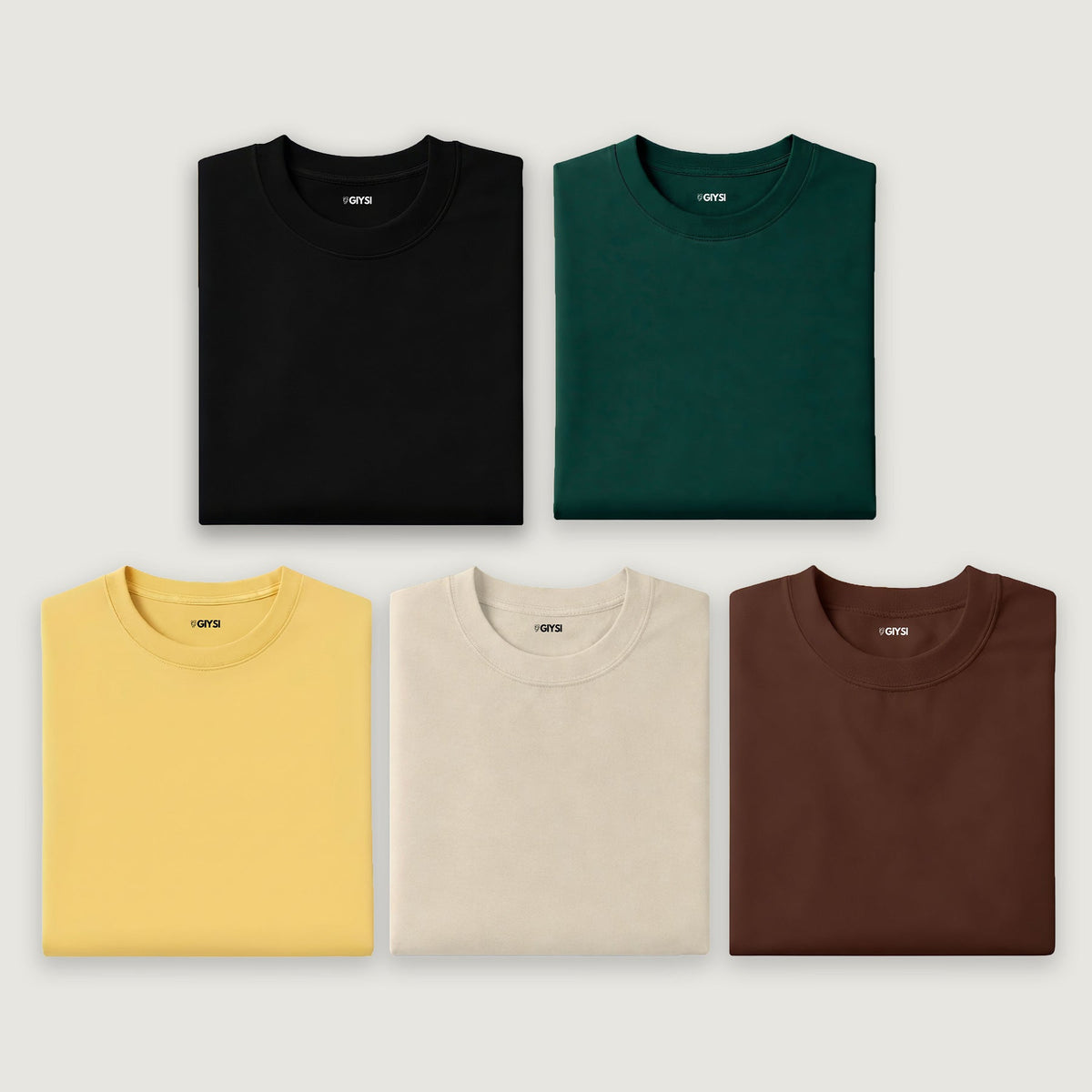Combo Pack Round Neck T-shirts