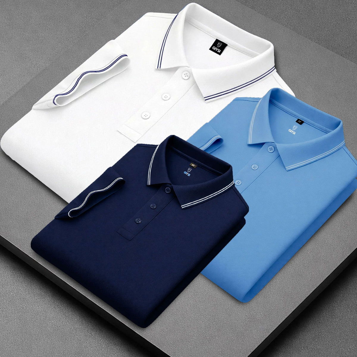 Men’s Cotton Polo T-Shirt Combo (Pack of 3)