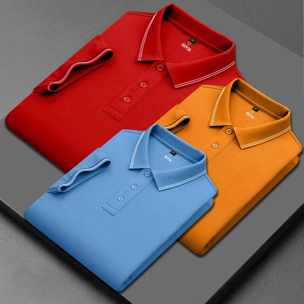 Polo T-shirts (Pack of 3)