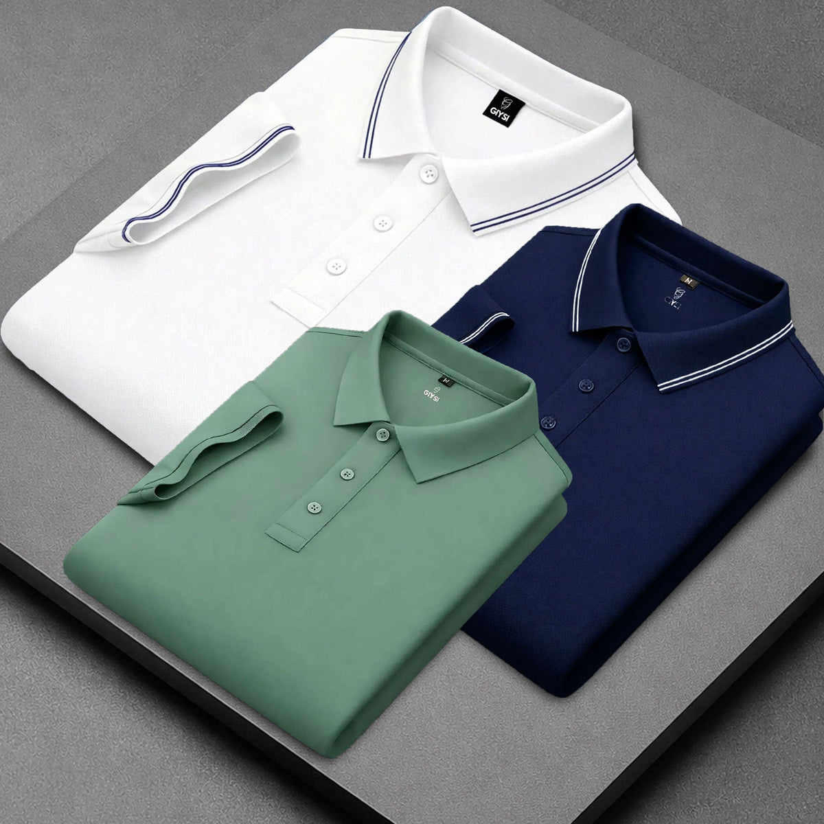 Men’s Cotton Polo T-Shirt Combo (Pack of 3)