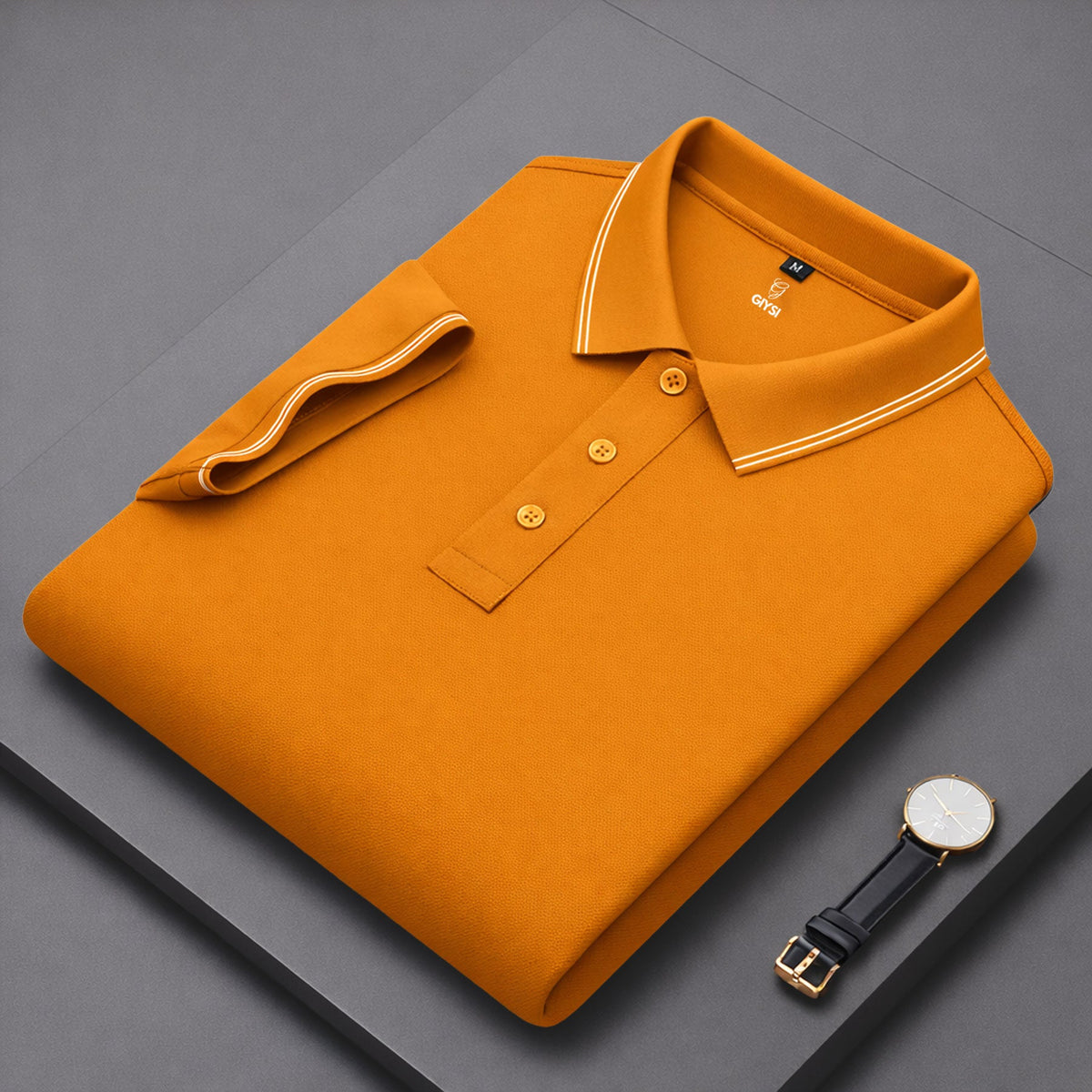 Orange Polo T-shirt