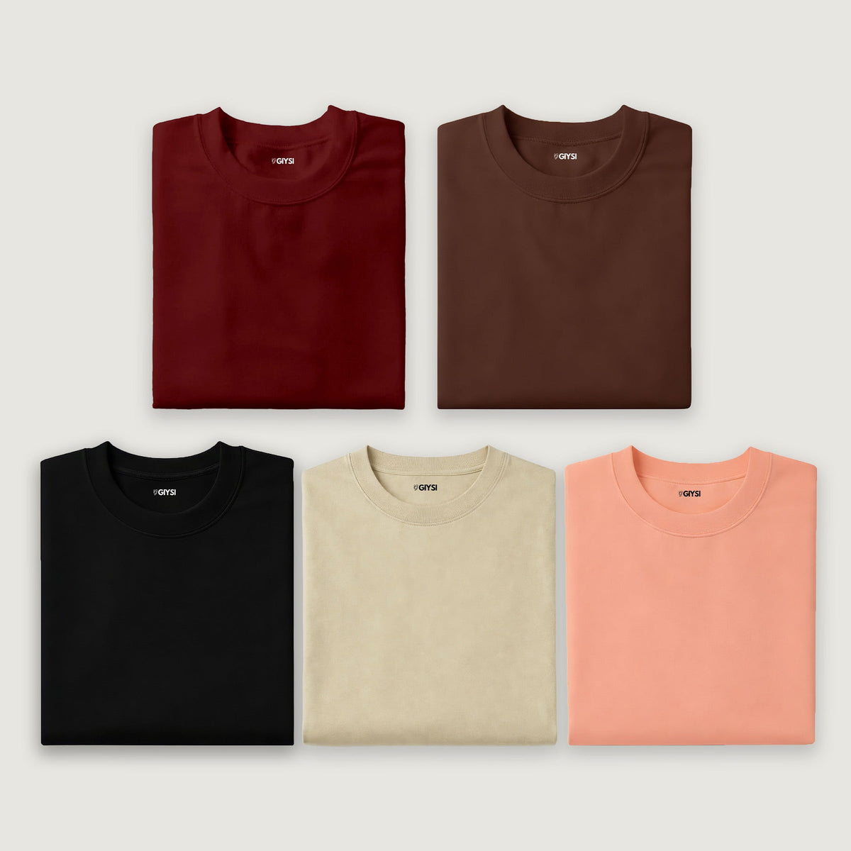 Combo Pack Round Neck T-shirts