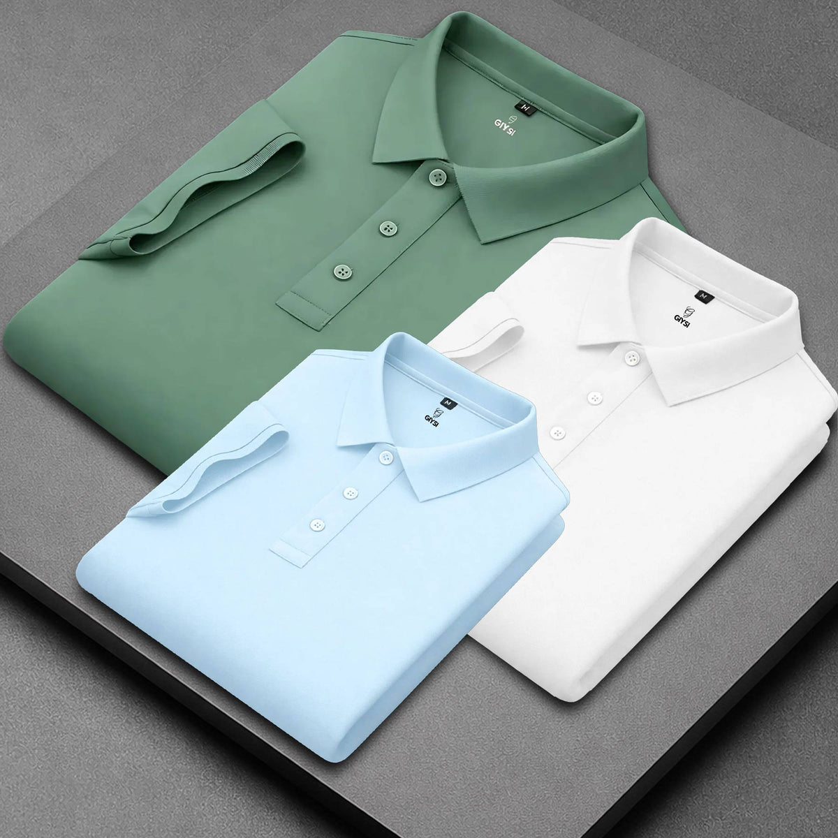 Men’s Cotton Polo T-Shirt Combo (Pack of 3)