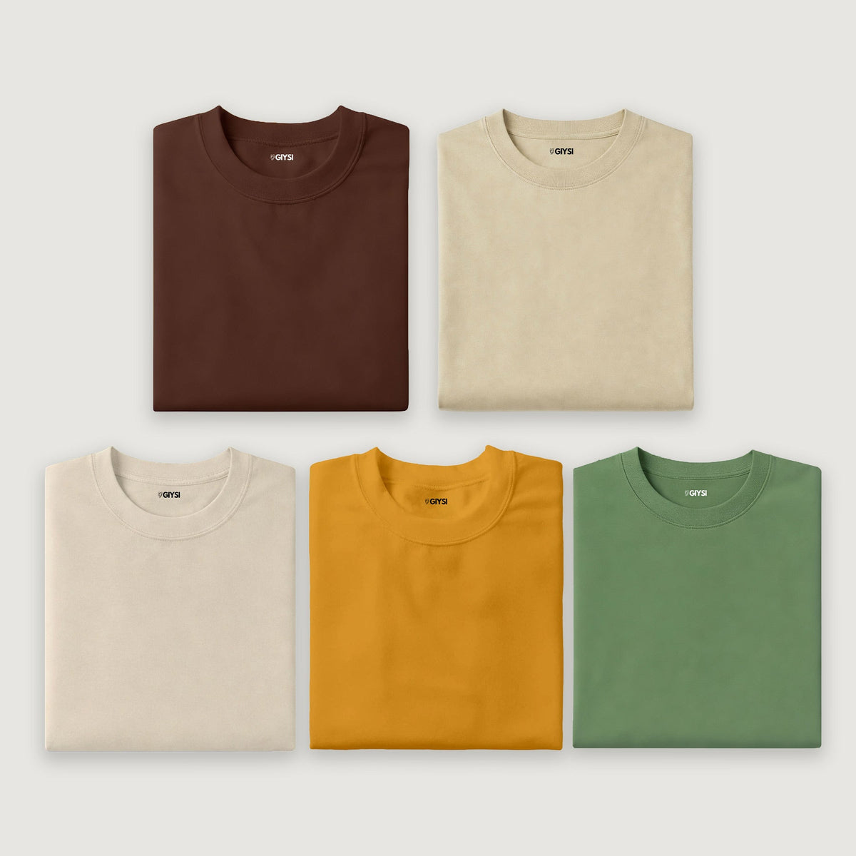 Combo Pack Round Neck T-shirts