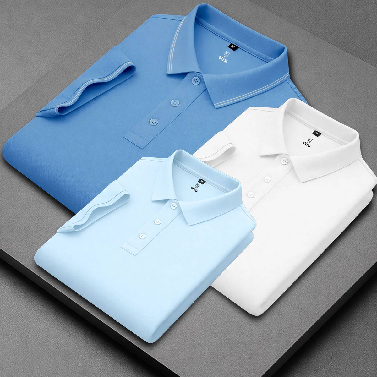 Men’s Cotton Polo T-Shirt Combo (Pack of 3)
