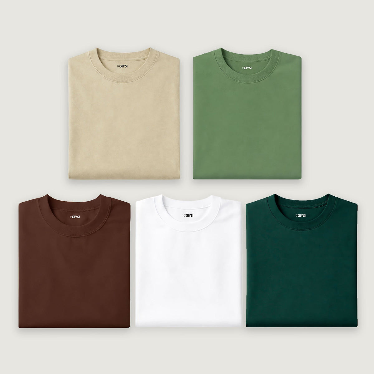 Combo Pack Round Neck T-shirts