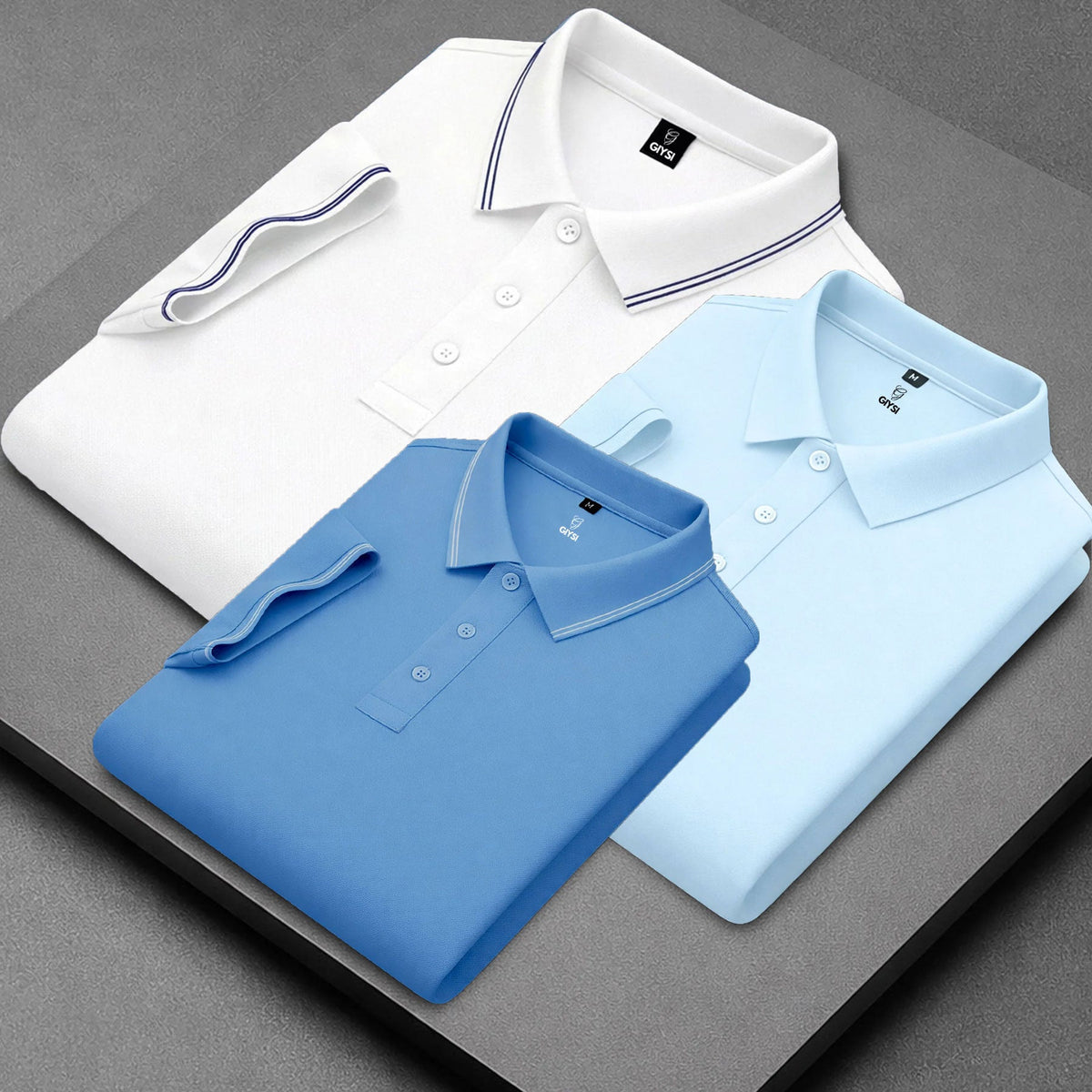 Men’s Cotton Polo T-Shirt Combo (Pack of 3)