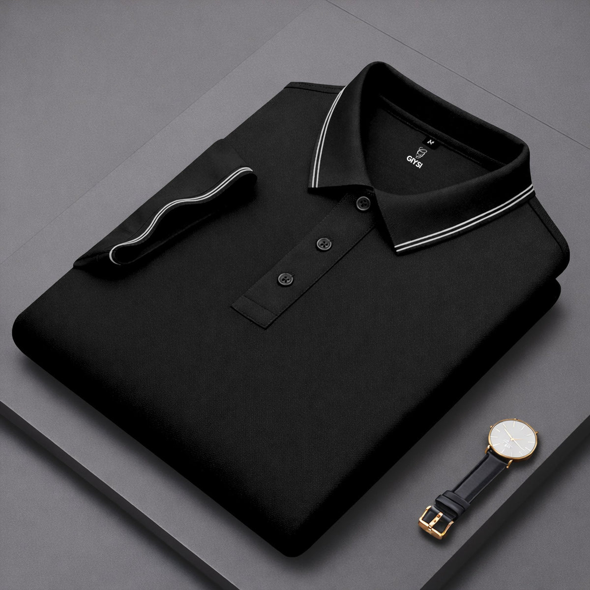 Black Polo T-shirt