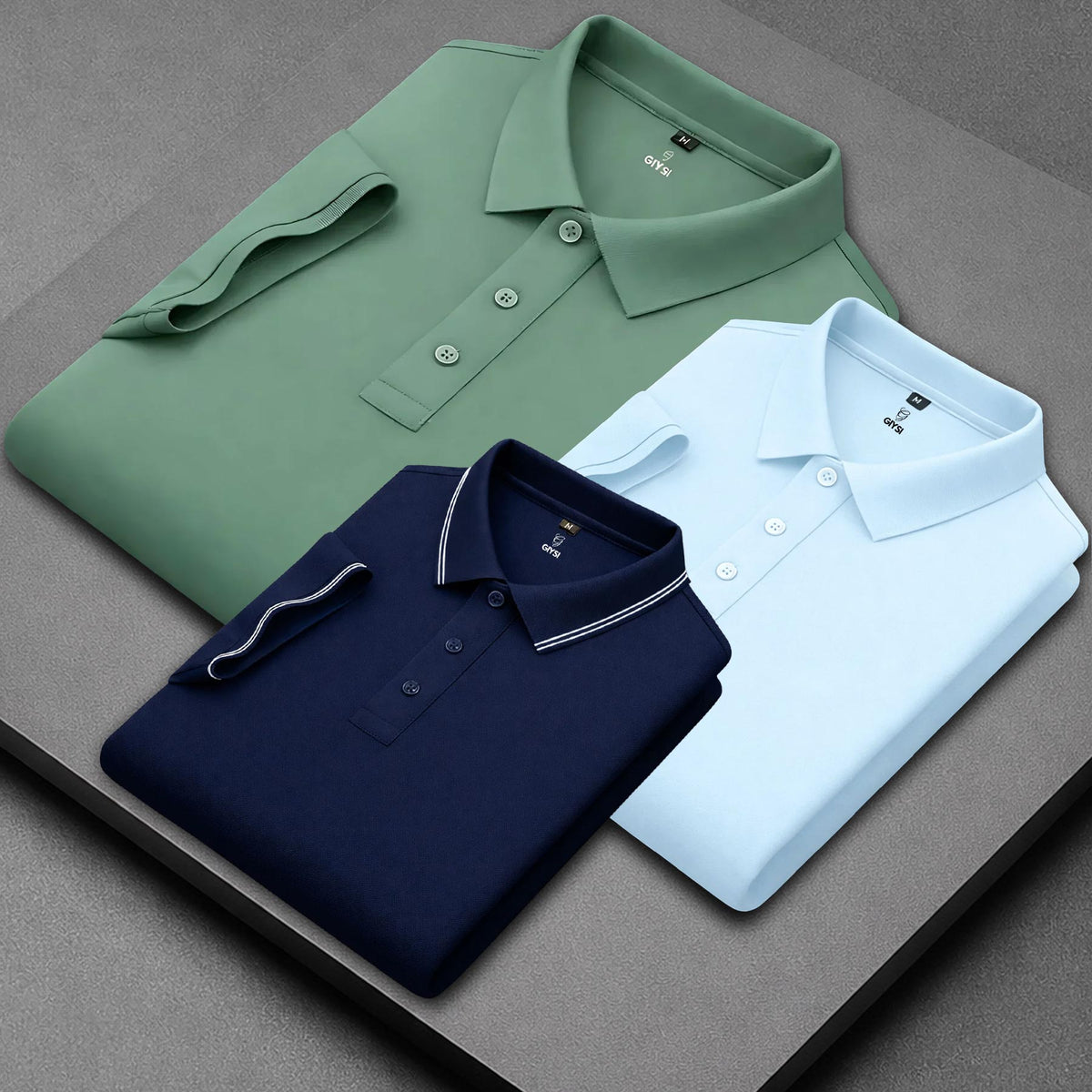 Men’s Cotton Polo T-Shirt Combo (Pack of 3)