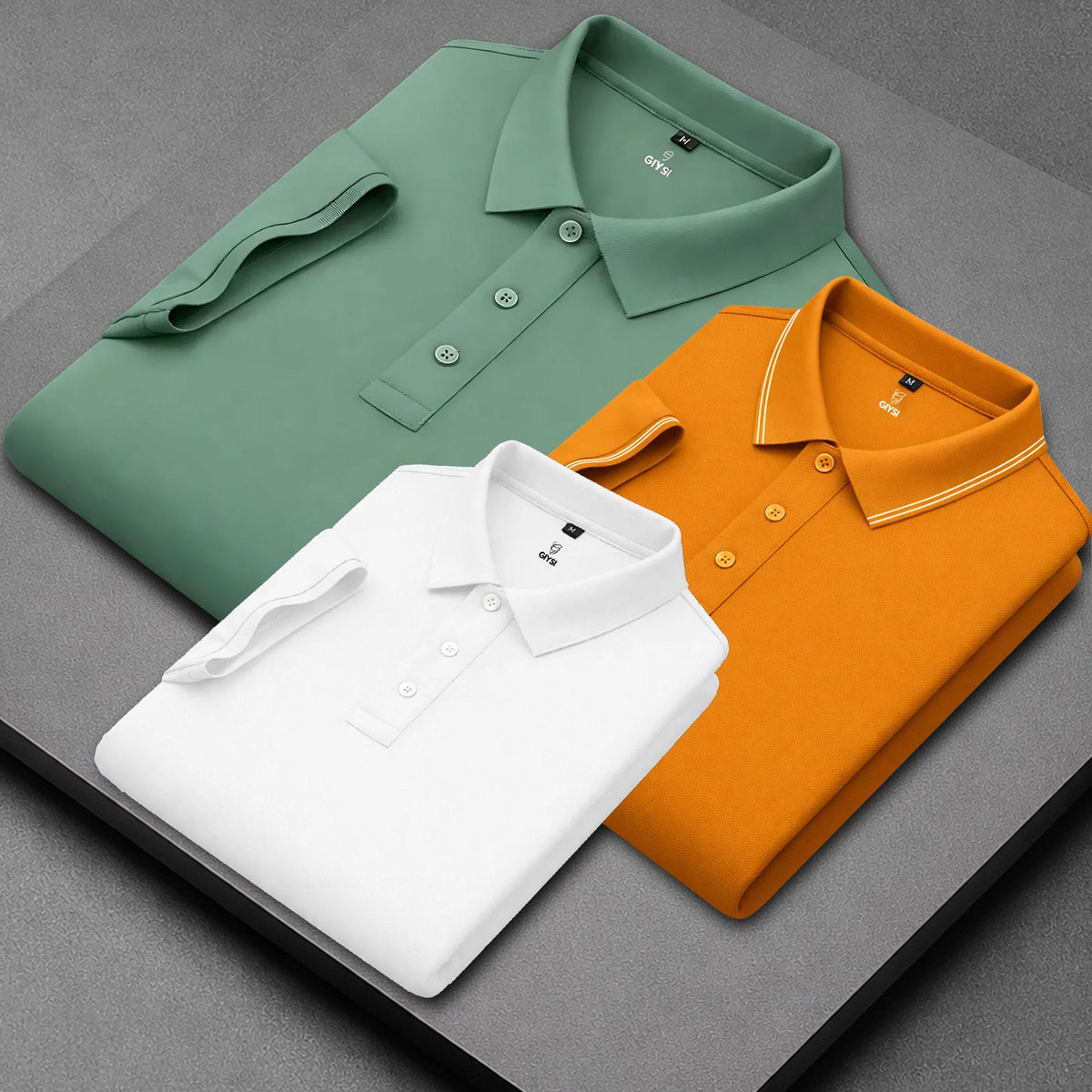 Men’s Cotton Polo T-Shirt Combo (Pack of 3)