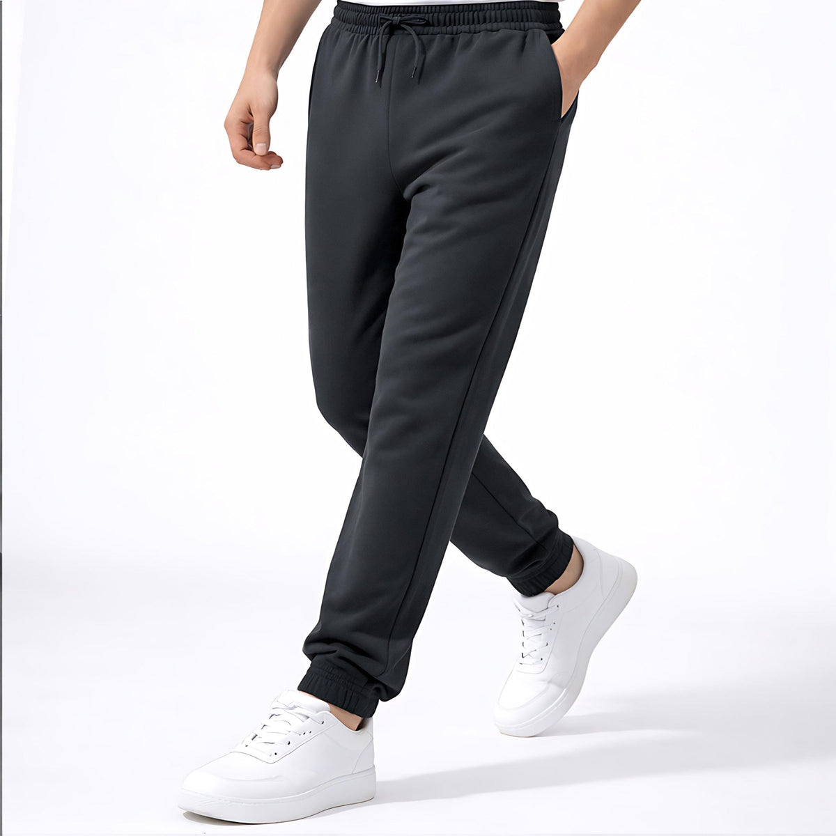 Premium Cotton Jogger (Grey)