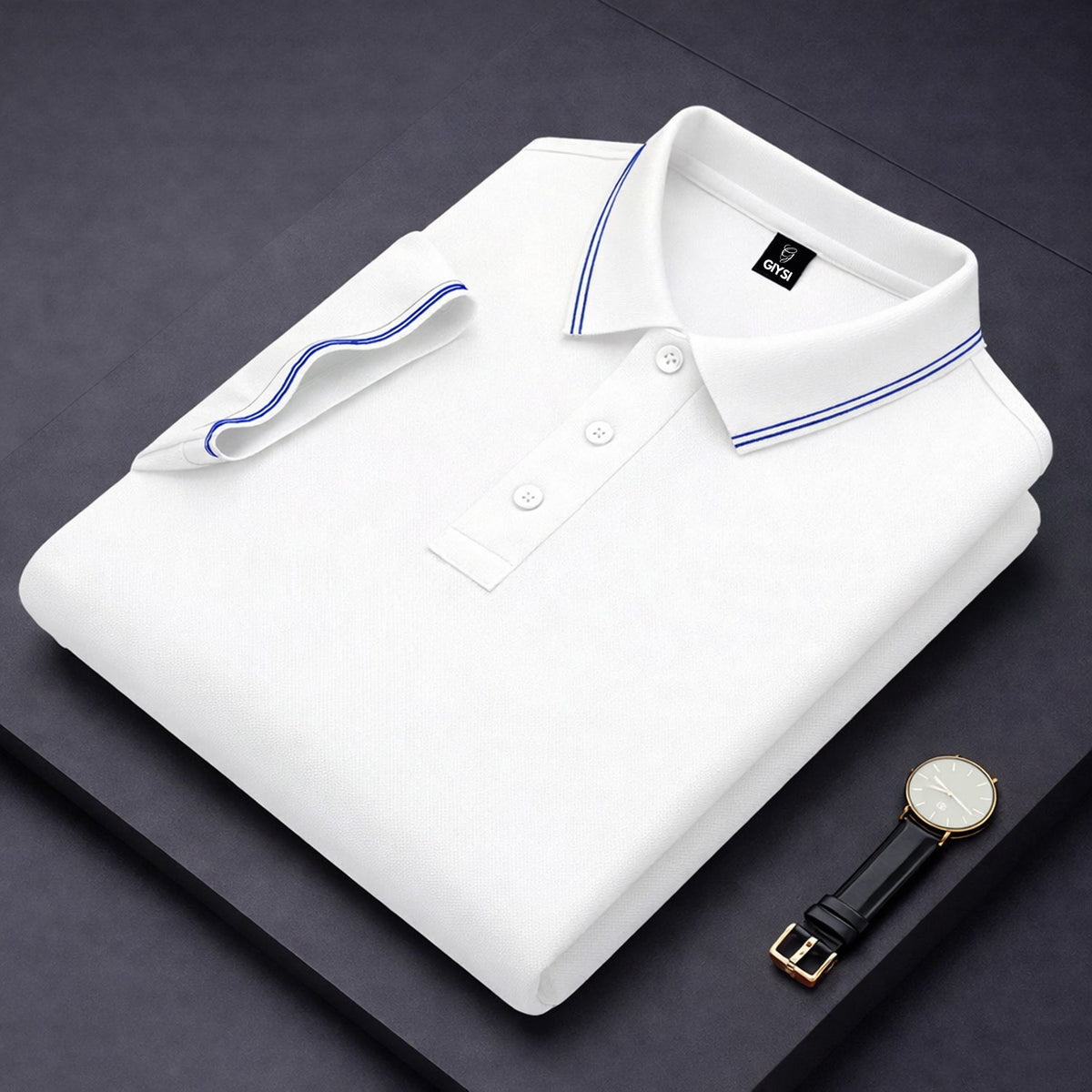 White Polo T-shirt